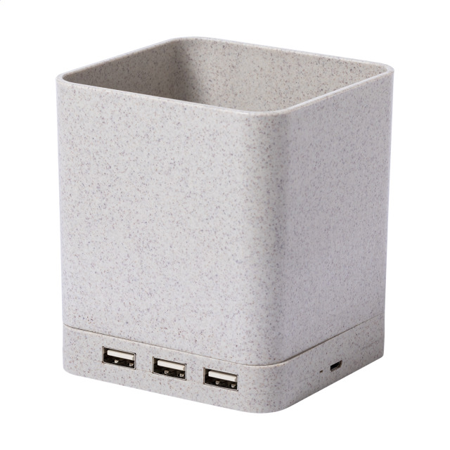 Ampdesk Pot à crayons hub