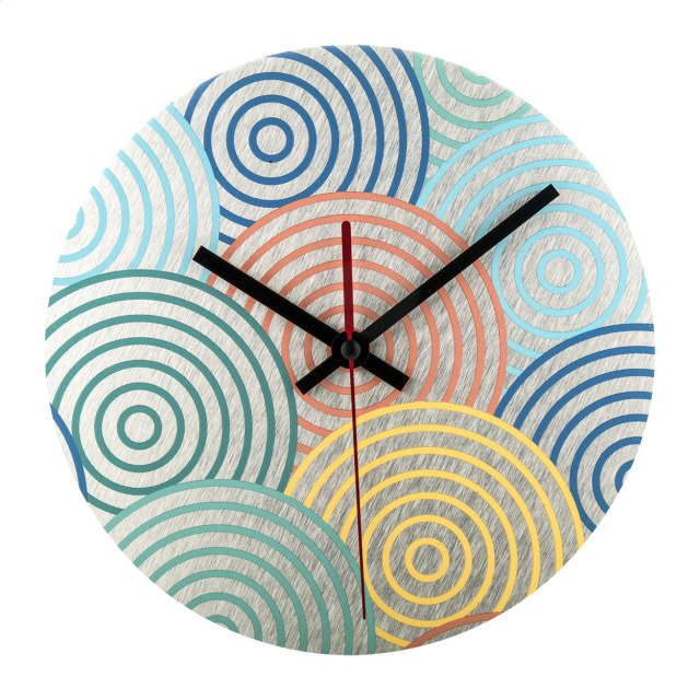 BeTime Alu D Pendule murale