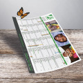 Calendrier papier souple