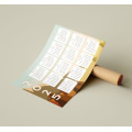 Calendrier papier souple