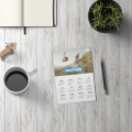 Calendrier papier souple