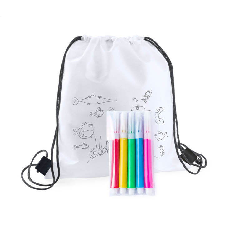 Carle Sac piscine &agrave; colorier
