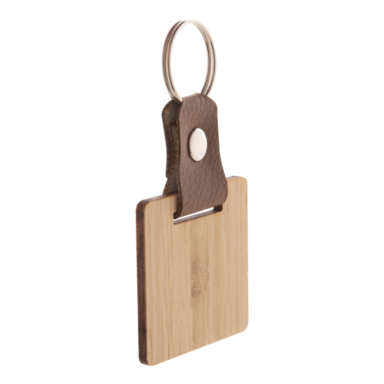 Blopp Porte-clés en bambou