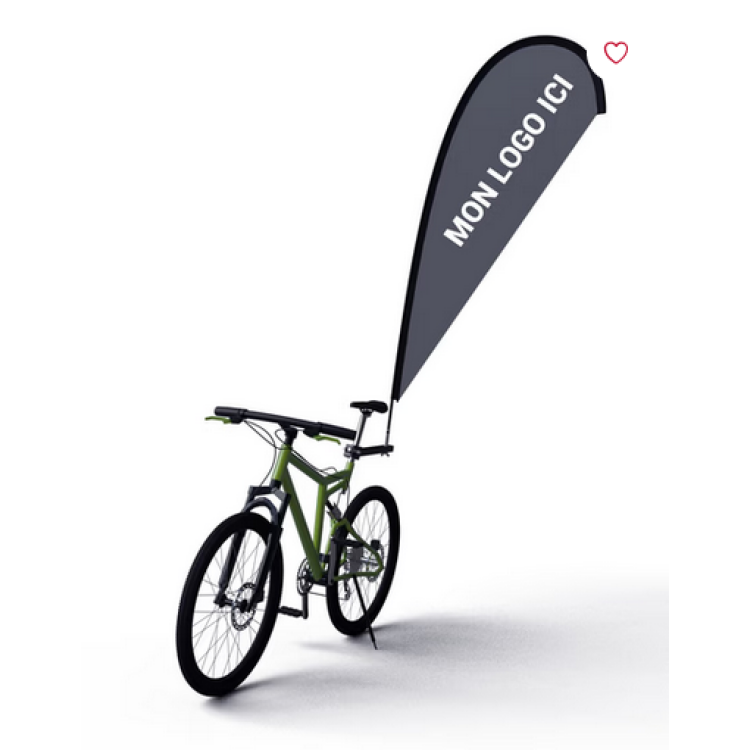 Lot De 12 Drapeaux Réfléchissants Pour Vélo Enfant Et Remorque - Orange Haute Visibilité, Réglable En Hauteur