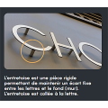 ENSEIGNE LETTRE DECOUPEE