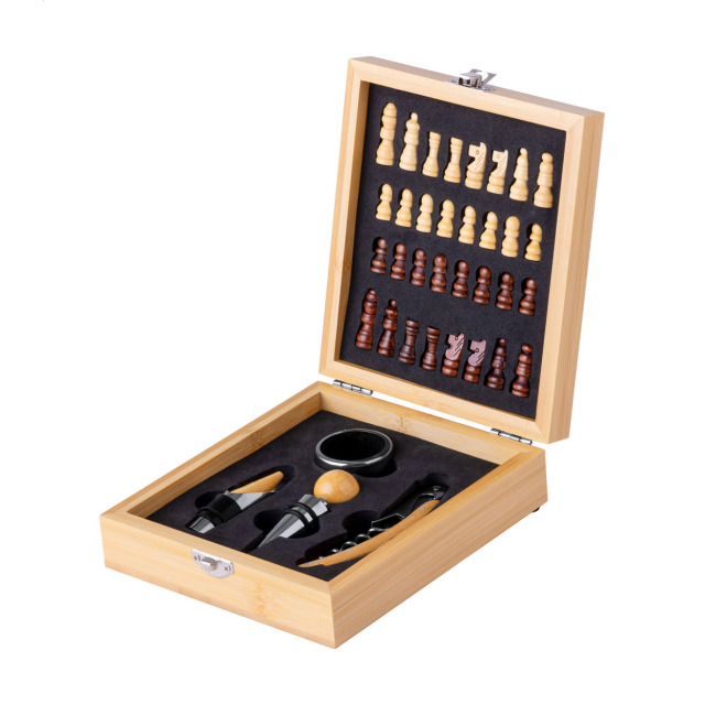 Kaspar Set à vin jeu déchecs