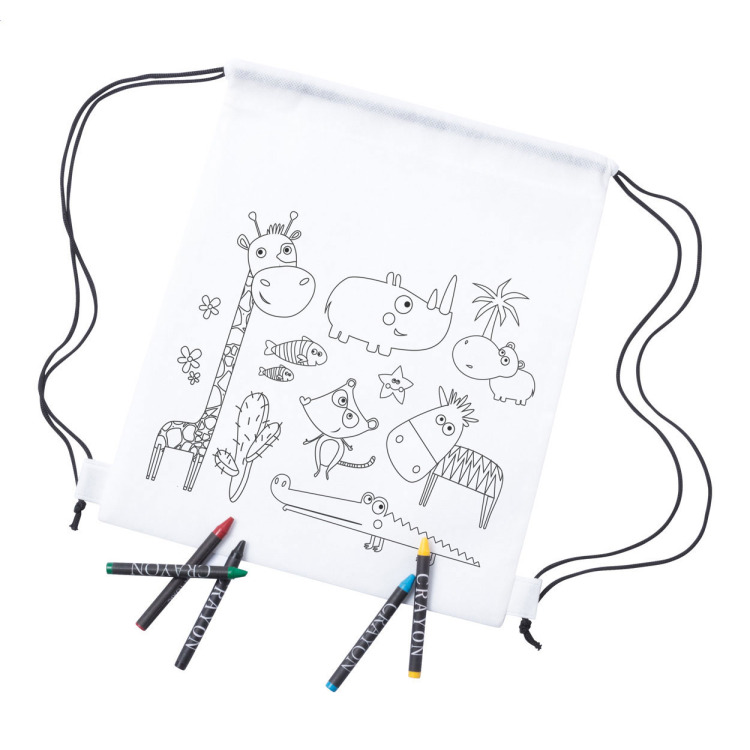 Lobel Sac piscine à colorier avec cordelettes