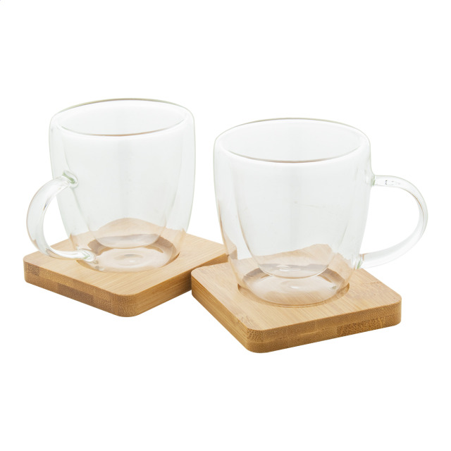 Mocaboo Set de tasses en verre espresso