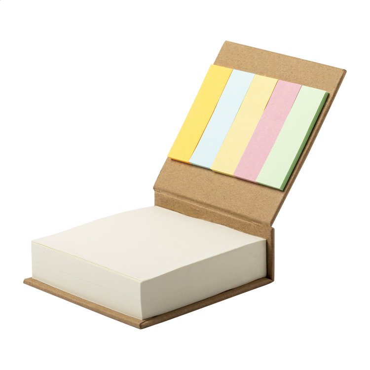 Notly Bloc-notes avec feuilles adh&eacute;sives