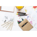Paola Set de 6 crayons multi-couleurs