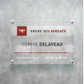 Plaque pro plexiglas