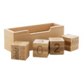 Rolbus Calendrier en bambou