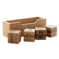 Rolbus Calendrier en bambou