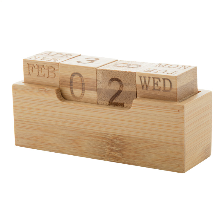Rolbus Calendrier en bambou
