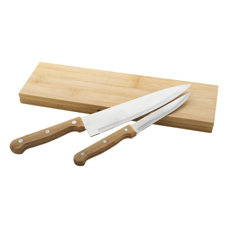 Sanjo Set de couteaux en bambou
