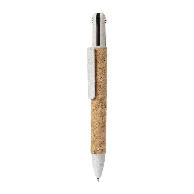 Stello Stylo 4 couleurs en bois
