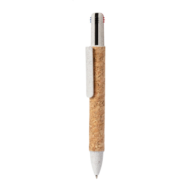 Stello Stylo 4 couleurs en bois