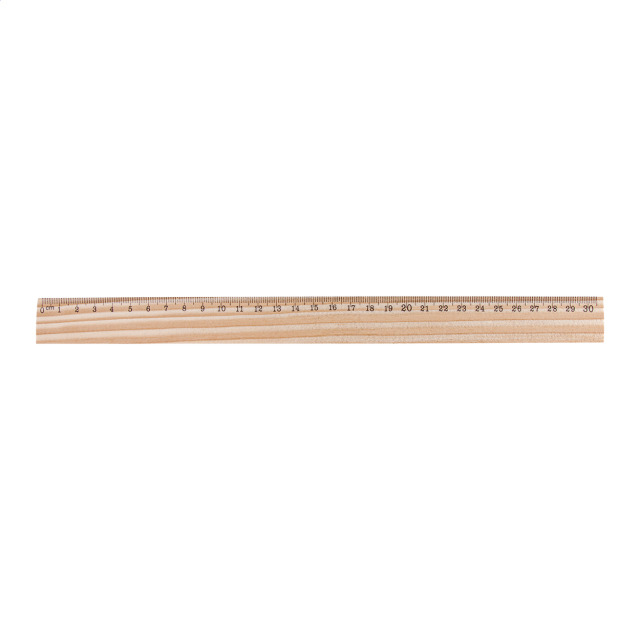 ThreeO Règle en bois de pin