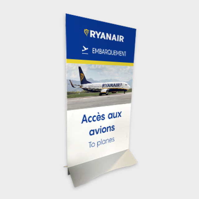 Totem avec support