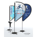 Voile surf flag