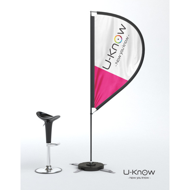 Voile surf flag